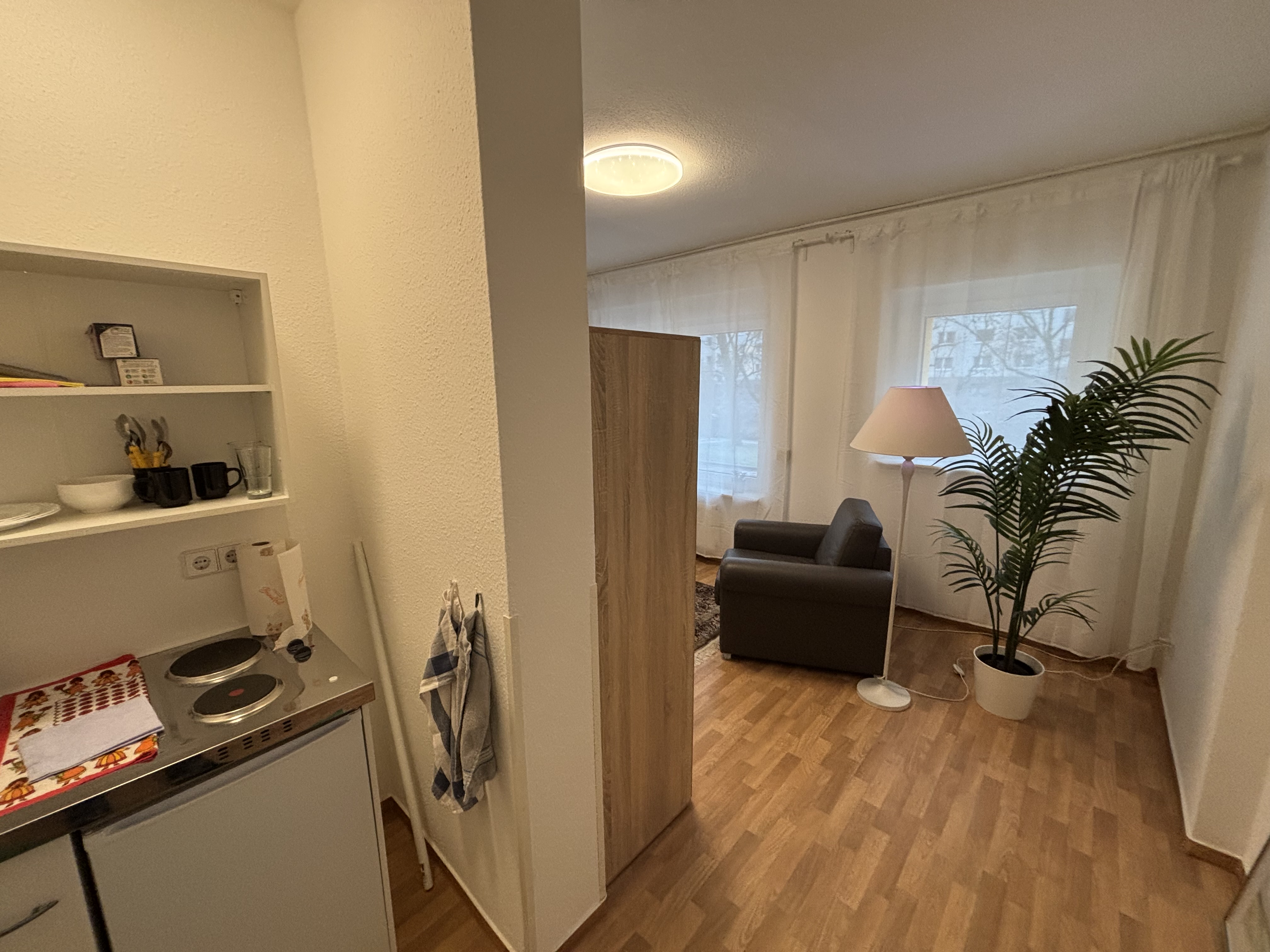 Einzimmerapartment Typ 2 Ansicht 3