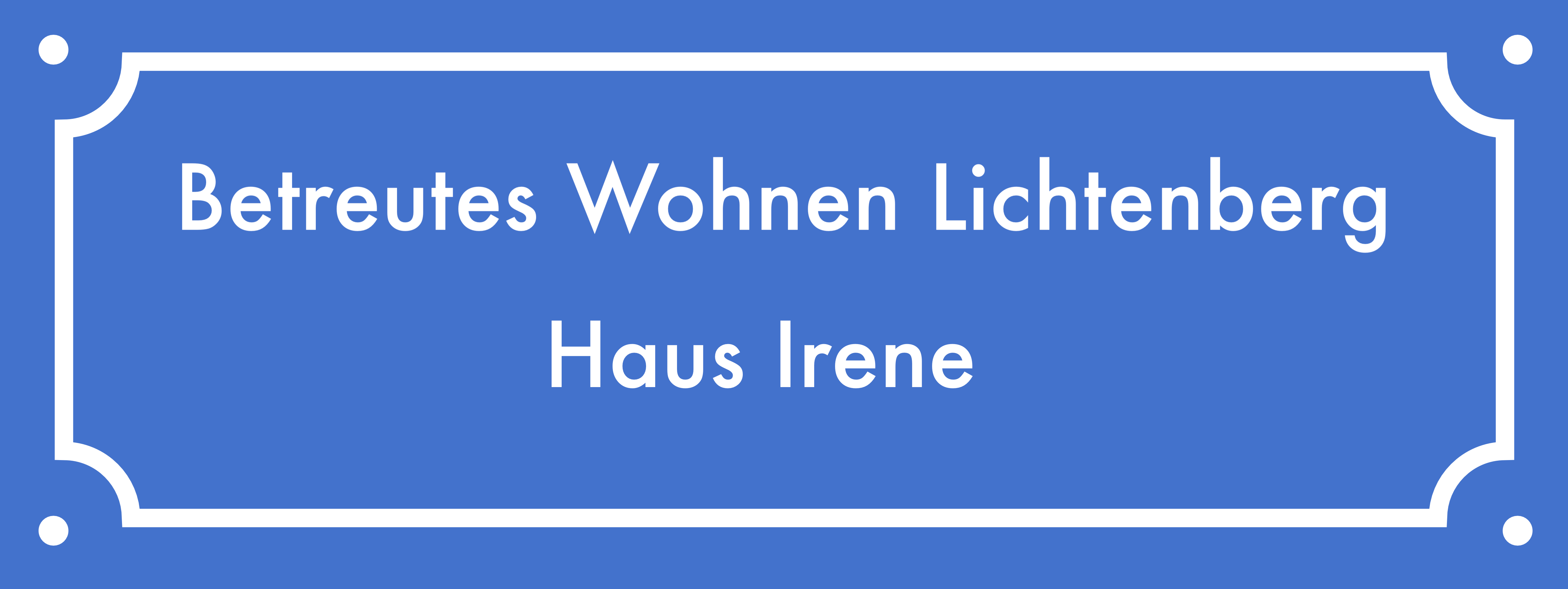 Logo Haus Irene – Betreutes Wohnen Berlin-Lichtenberg